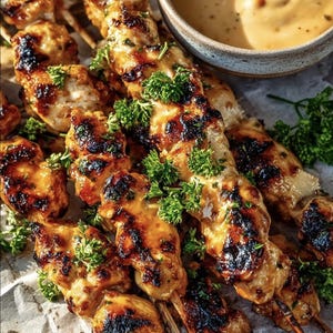 Best Recipe For Grilled Bang Bang Chicken Skewers, Easy Recipe, Printable Recipe PDF, Homemade Recipe Download