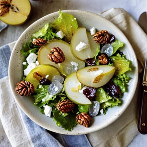 Best Recipe For Autumn Salad with Pears and Gorgonzola, Easy Recipe, Printable Recipe PDF, Homemade Recipe Download