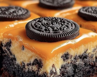 La mejor receta de brownies de Oreo en capas para Halloween: postre fácil, receta imprimible en PDF, receta casera.