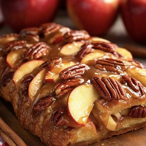 Best Recipe For Apple Pie Pull Apart Bread, Easy Recipe, Printable Recipe PDF, Homemade Recipe Download
