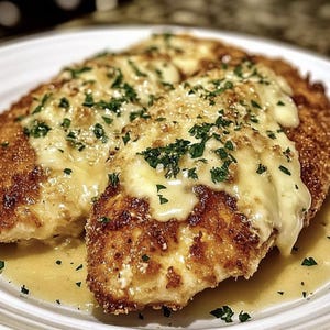 Beste recept voor zelfgemaakte versie van Longhorn Steakhouse's kip met parmezaanse kaas, eenvoudig recept, pdf-bestand afdrukbaar recept, zelfgemaakte download