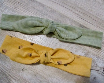 Adjustable Stretchy Knotted Headbands