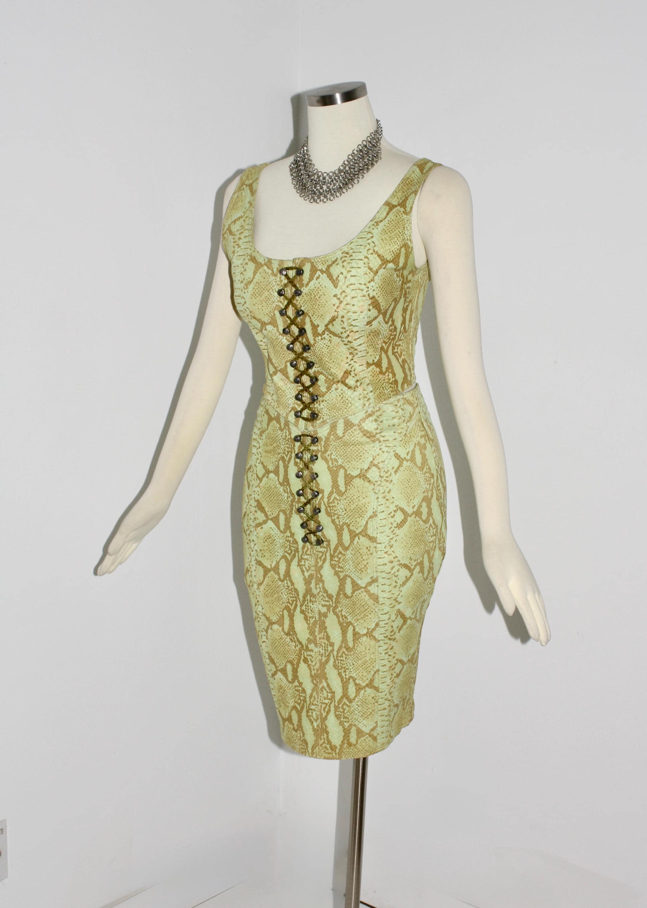 slim fit dress slacks Versace // Versus Black & Gold Safety Pin Dress – VSP Consignment