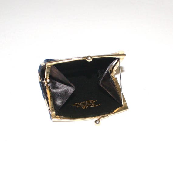 EMILIO PUCCI Vintage Velvet Coin Purse Leather Li… - image 5