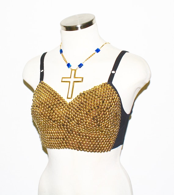 Vintage studded bra - Gem
