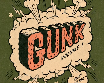 GUNK Volume 1 Vintage Horror Comic (DIGITAL VERSION)