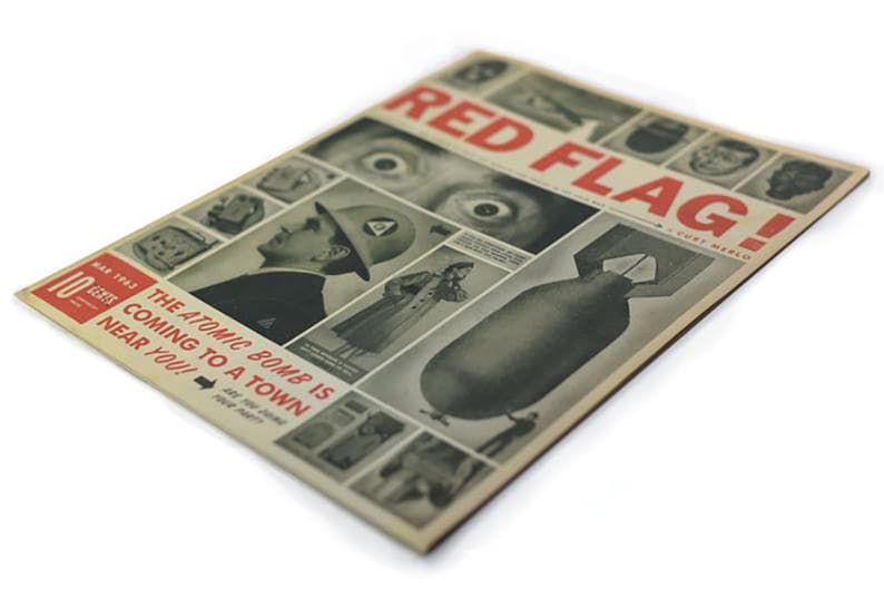 Red Flag Cold War Survival Zine 11 x 14 image 2