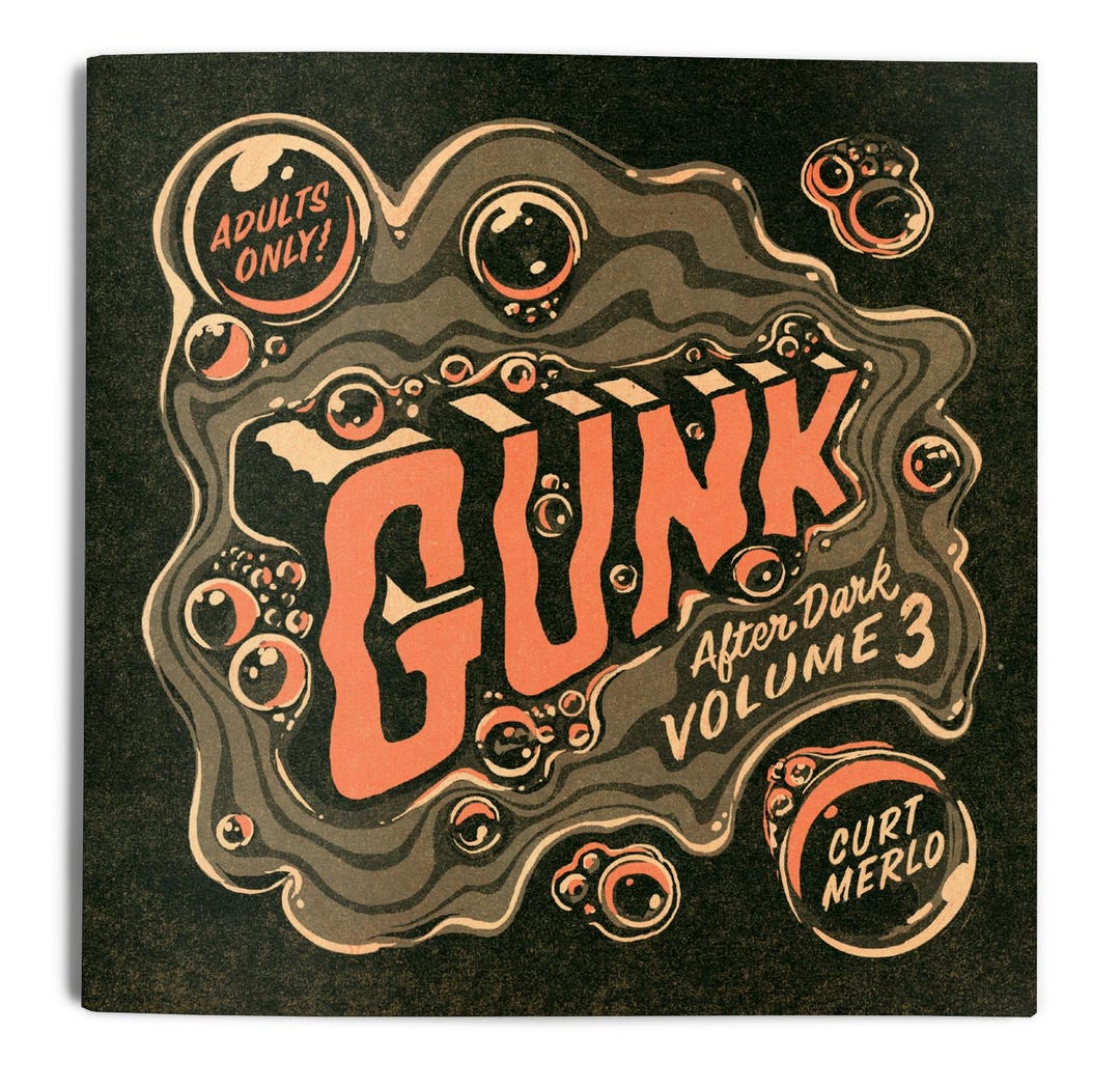 GUNK: Volume 3- Vintage Horror Zine - Etsy