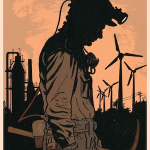 Vintage Industrial Print 11&quot; x 14&quot;
