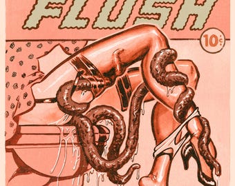 The Phantom Flush Print 11 x 14