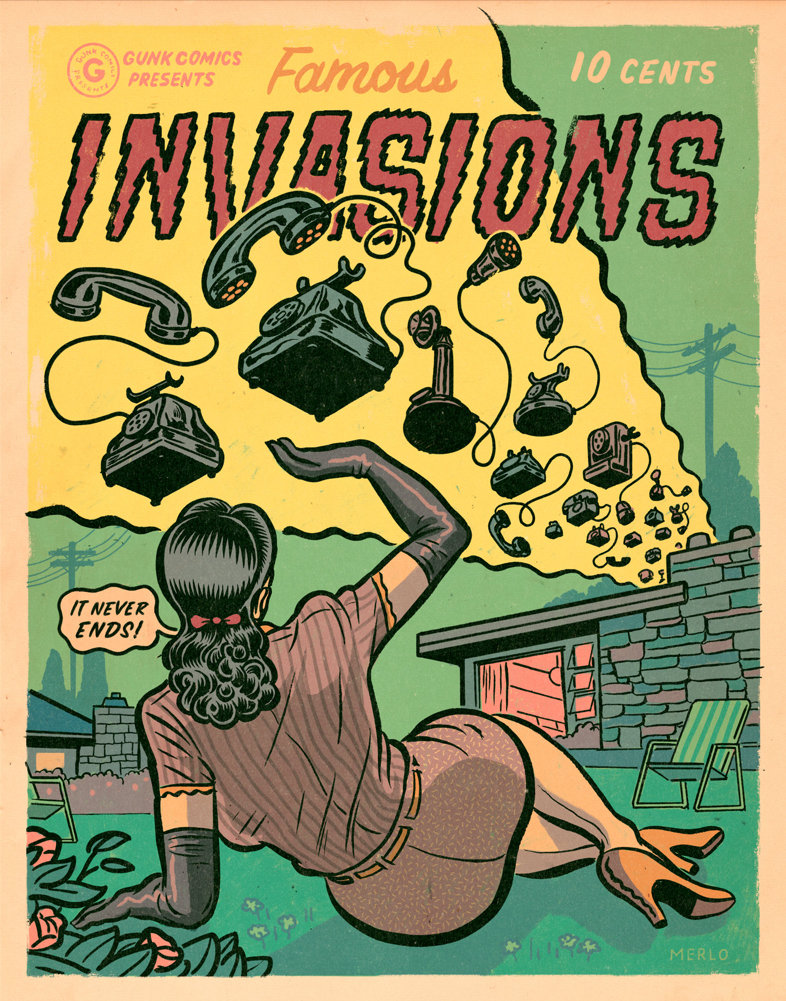 Famous Invasions Vintage Comic Book Cover - Etsy