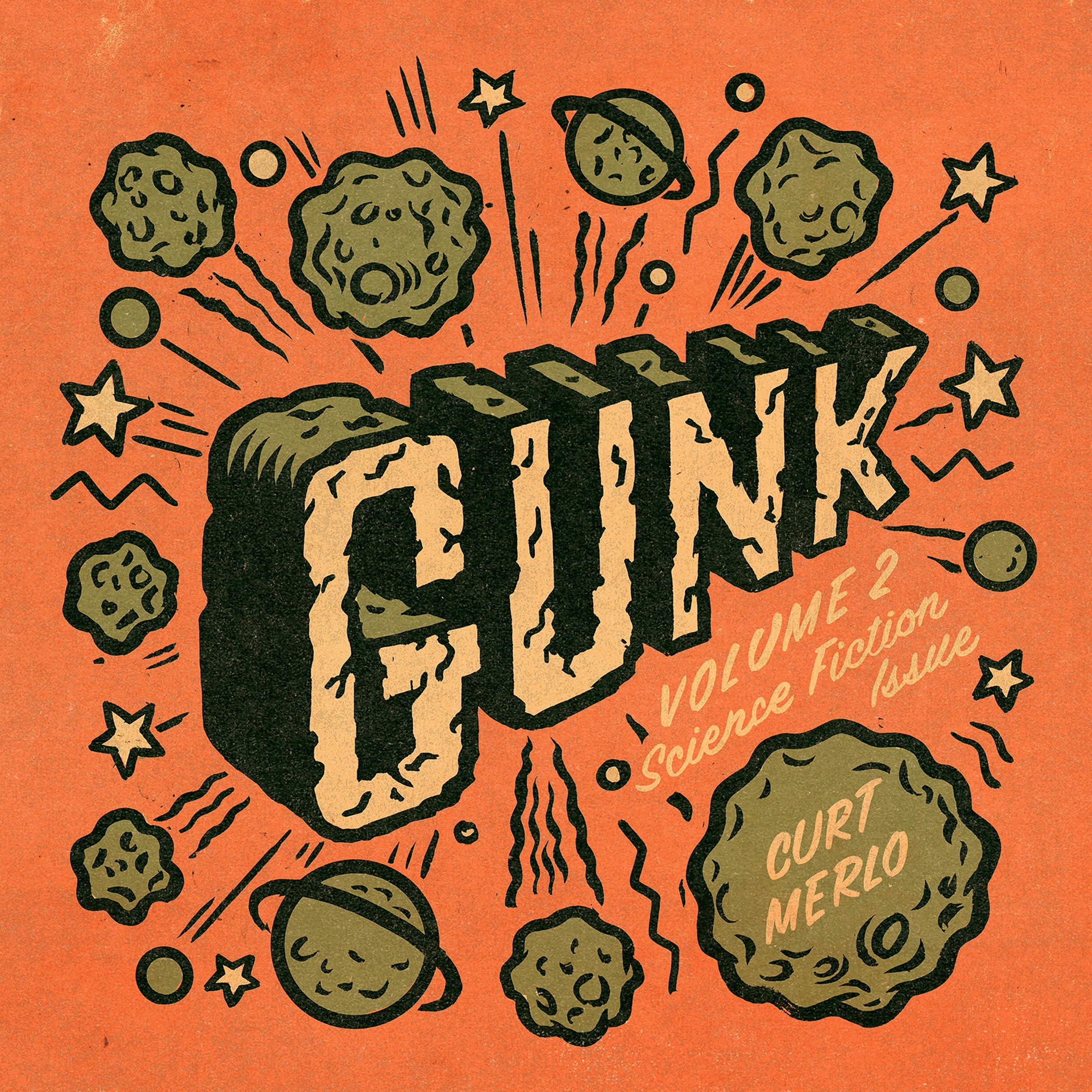 GUNK Volume 2 Science Fiction Zine (DIGITAL VERSION) - Etsy