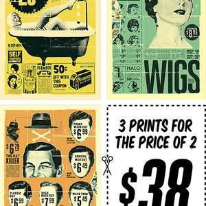 Retro Ad Prints Series
