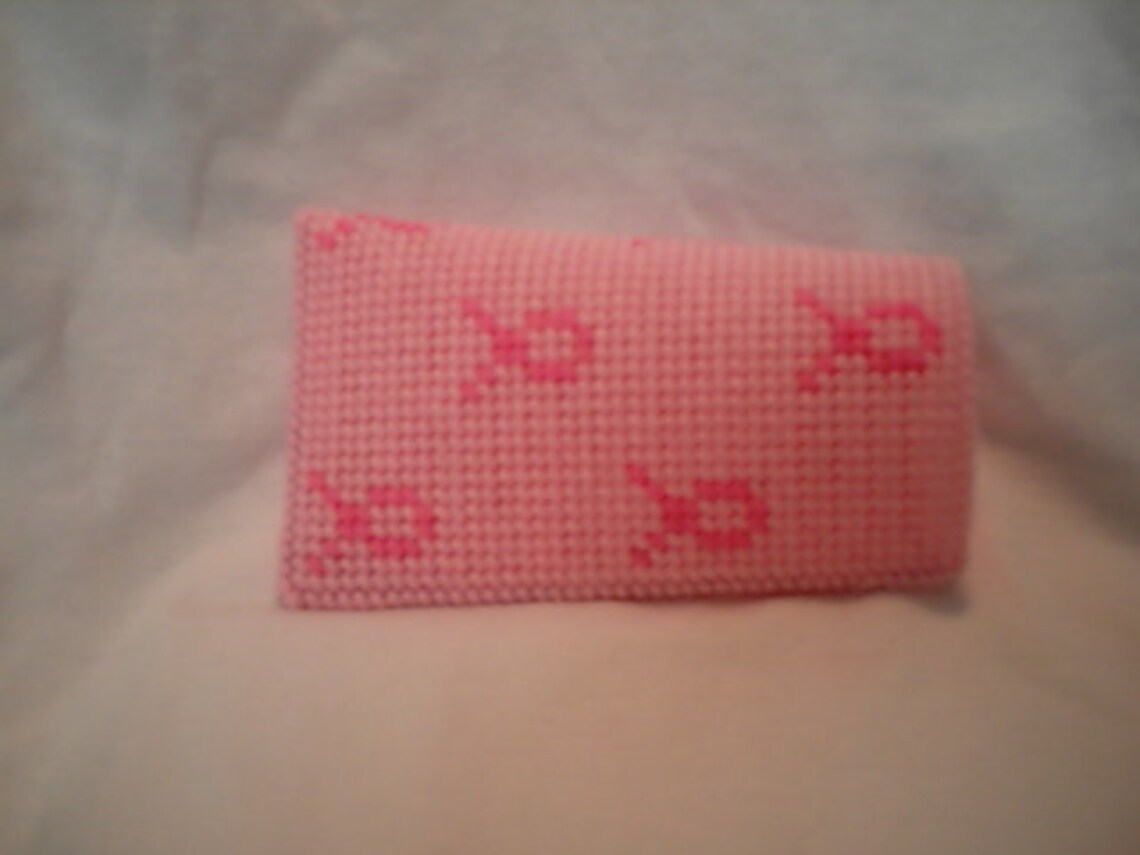 PDF Plastic Canvas Pattern Breast Cancer Eyeglass Case - Etsy