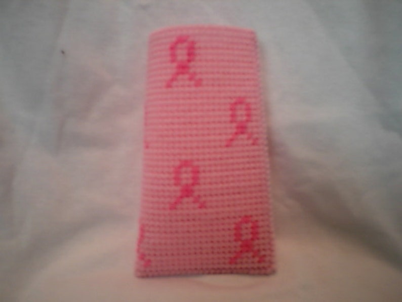 PDF Plastic Canvas Pattern Breast Cancer Eyeglass Case - Etsy