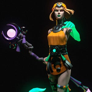 Melinoe Hades | 12k high resolution 3D printed unpainted figure
