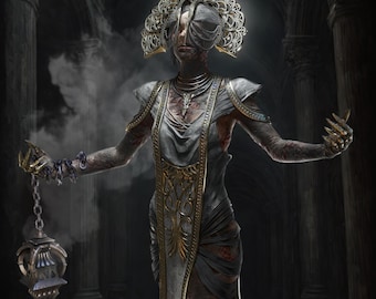 The Plague Adiris Dead by daylight | 12k high resolution 3D printed figure
