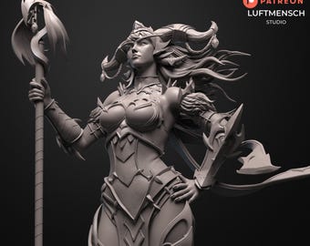 Alexstrasza World of Warcraft | 12k high resolution 3D printed figure
