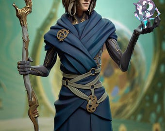 Viktor Arcane League of Legends | 12k high resolution 3D printed figure