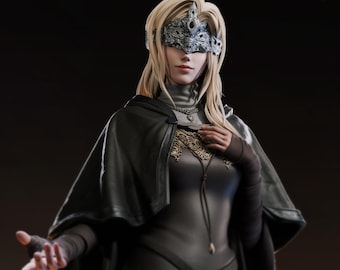 Firekeeper Dark Souls figurine 12k 3d print resin print nerd gift figure to paint gift for nerd decoration
