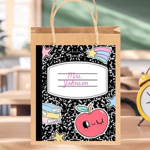 Teacher Appreciation Week PNG File | Teacher Bags Gift Ideas (Digital Download)