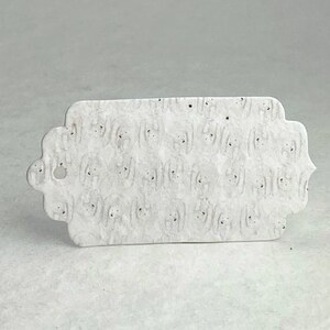 Polar Bears Wildflower Seed Paper Gift Tag - Set of 12 or 96 - 3" long by 1.5" wide with Plant me message
