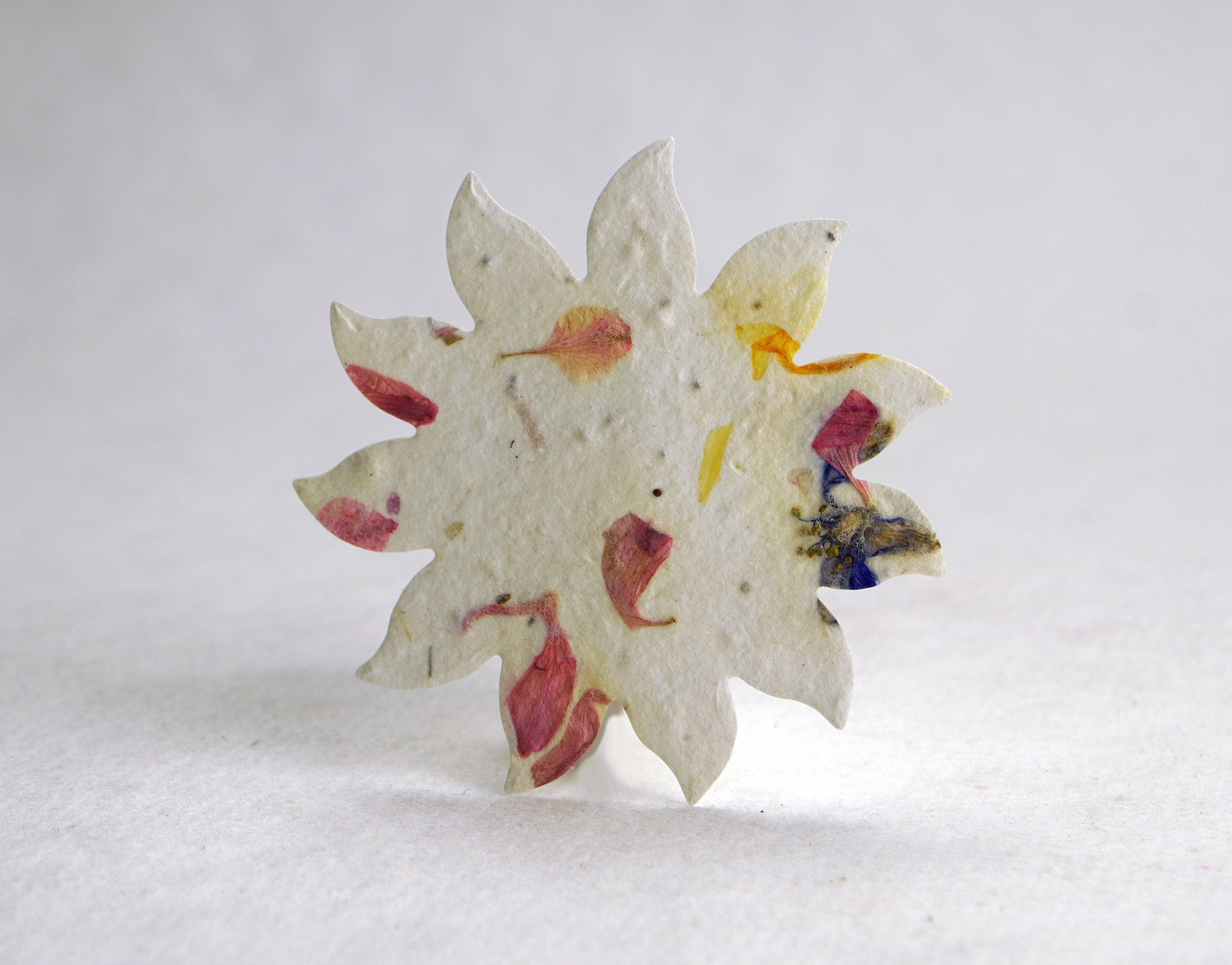 Seed Paper Flower Shapes | Wildflower Seeds | Cotton Shapes for Weddings or Events set of 48 | Pick your Paper