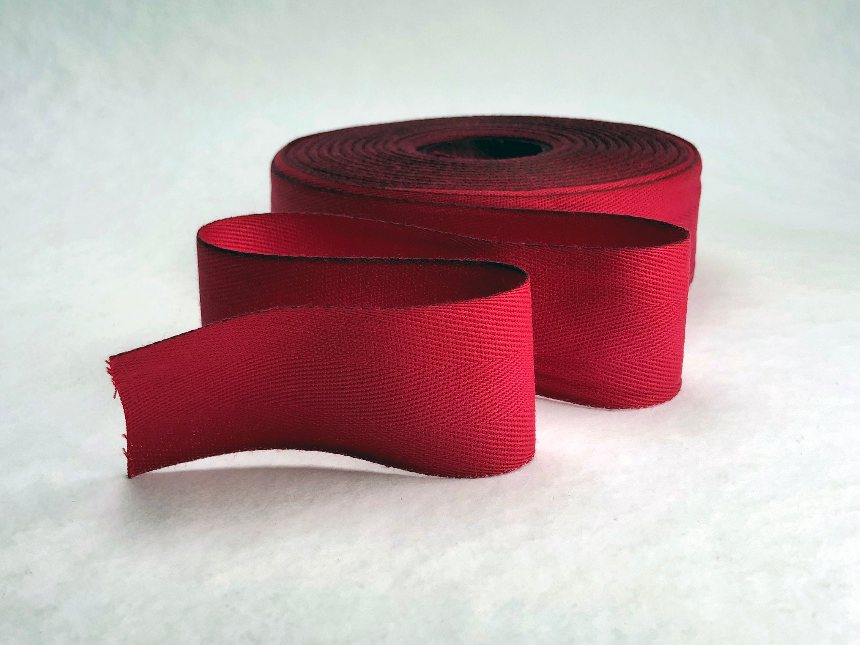 Hand Dyed Natural Cotton Twill Tape Ribbon 36mm 1.5 Etsy Australia