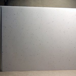 White Seed Paper Heavy weight (80lb.) 8.5" x 11" pack of 8 handmade Cardstock cotton fiber 10s