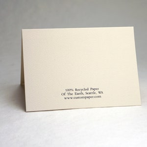 Thank You Cards Watercolor Print 100% Recycled Blank Set of 10 With ...