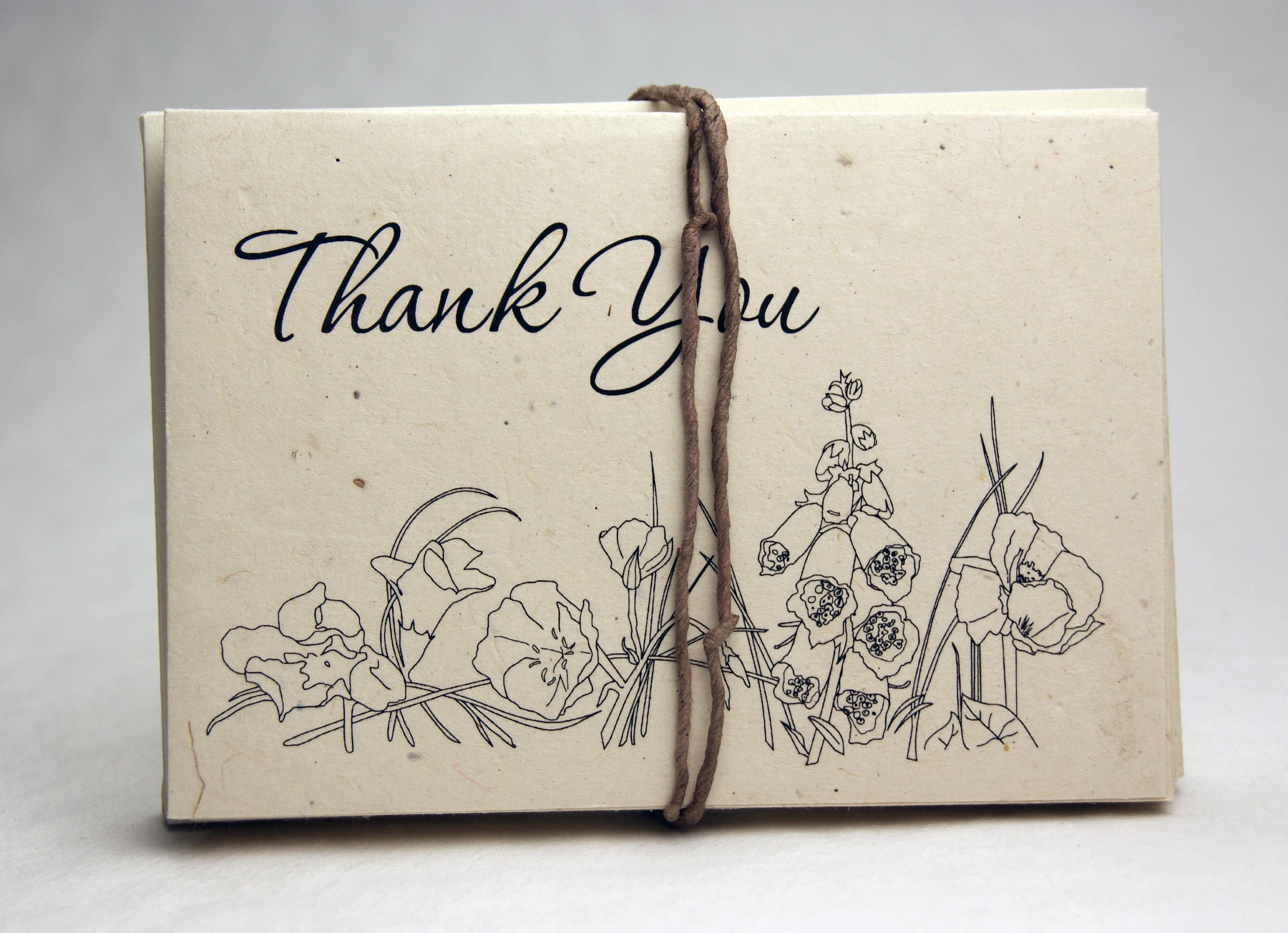 seed paper thank you cards blank inside recycled lotka thank you cards blank inside
