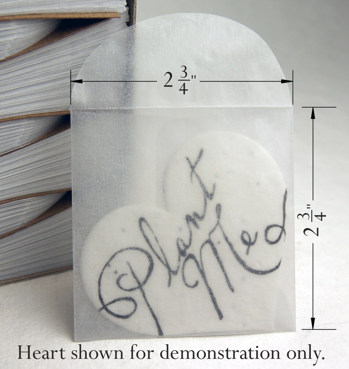 Glassine Envelope Square 2.75 Inch X 2.75 Inch for Large Etsy