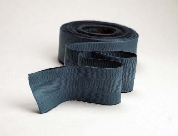 Ribbon: Thank You: 15mm: Natural/Grey Ribbon: Thank You: 15mm: Natural/Grey