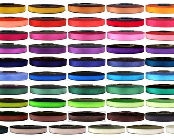 1.5 inch wide 36mm Hand Dyed Silk Ribbon Earth Silk 38 yard spool made to order master colors A-S