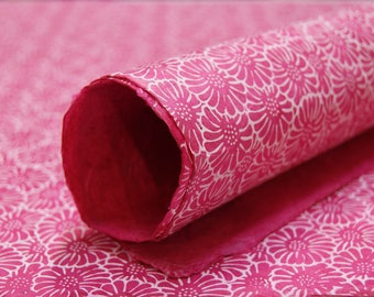 Pink Mum Pattern Lotka Wrapping Paper Holiday Gift Wrap 3 or 10 sheets invitation paper
