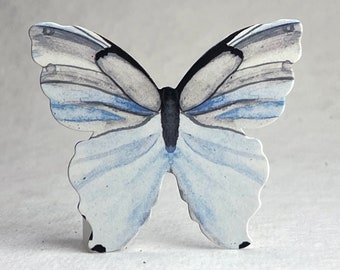Memorials Custom Printed Recycled Paper Butterflies 3"w x 2.85"h for Celebrations of Life Set of 18 Double-Sided