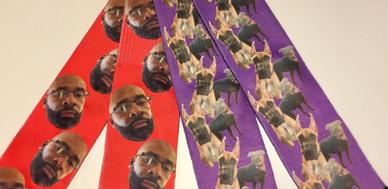 Customized Socks Funny SocksPersonalized Socks Fathers Day Socks Pet Socks Gift Socks Christmas Socks Stocking Stuffers Dog Socks