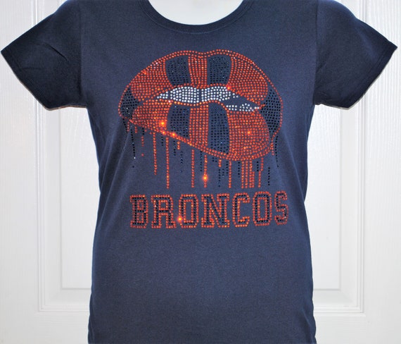 rhinestone broncos jersey