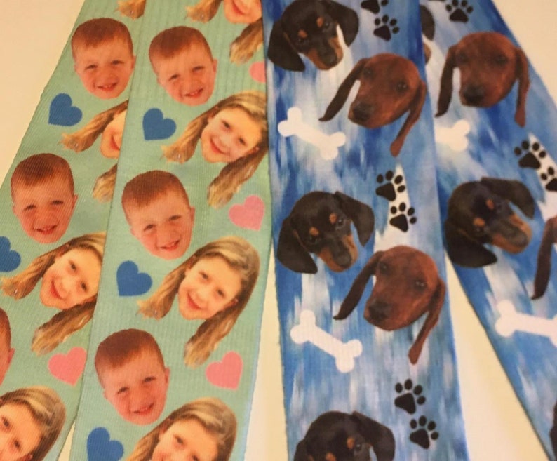 Customized Socks Funny SocksPersonalized Socks Fathers Day Socks Pet Socks Gift Socks Christmas Socks Stocking Stuffers Dog Socks