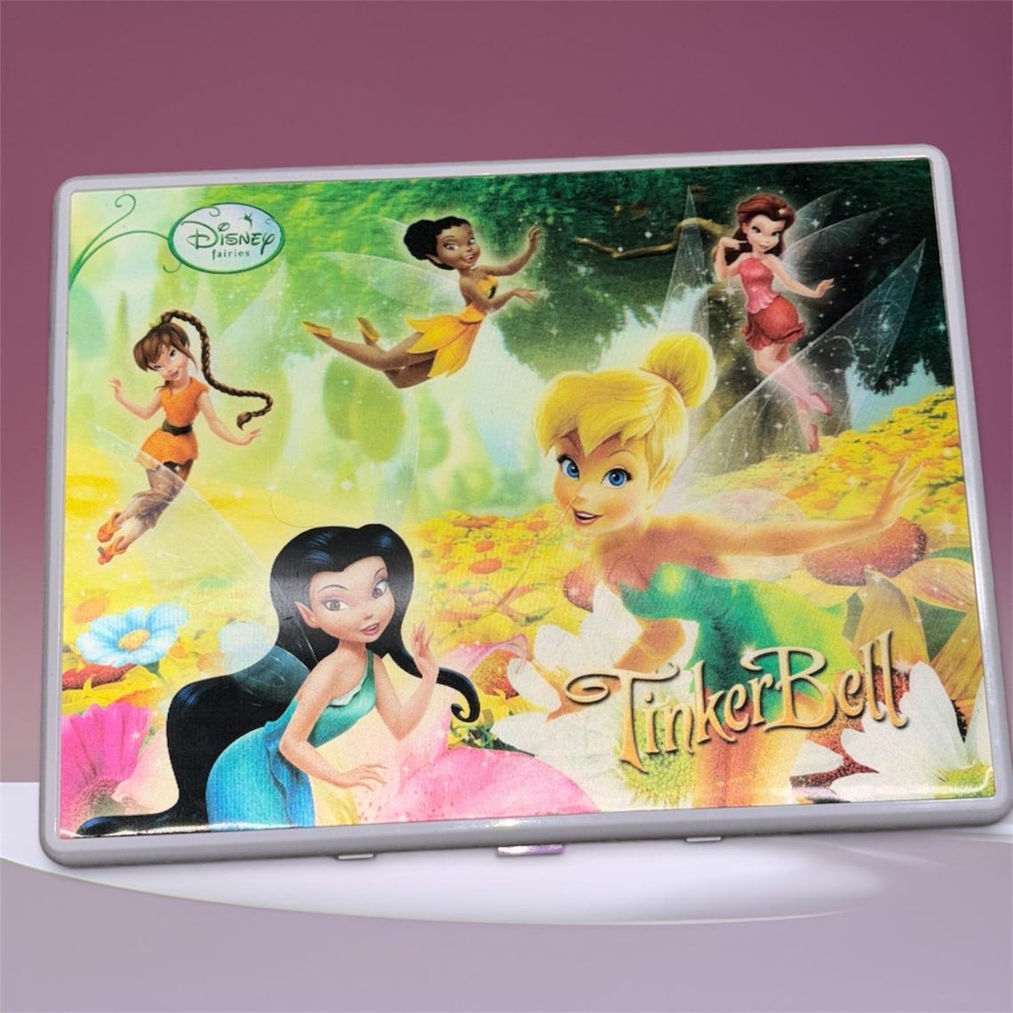 Vintage pixie hollow tinkerbell computer game console laptop (works !), foto 2 di 3