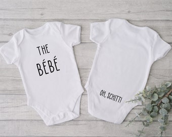 Schitt’s Creek The Bebe - Oh, Schitt! Bodysuit - Schitt’s Creek Bodysuit - Schitt's Creek Baby - Ew, David Baby Bodysuit