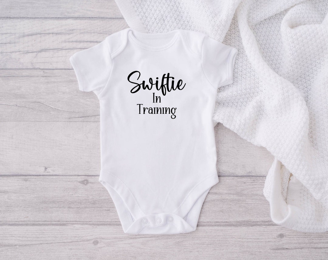 Swiftie in Training Bodysuit, Tiniest Swiftie, Little Swiftie Fan, Baby ...