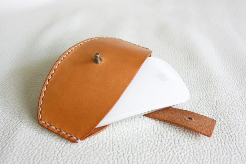 Handmade Leather Magic Mouse Case Made to Order - Etsy