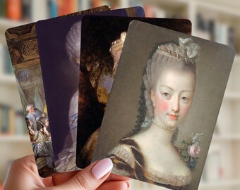 Marie Antoinette Kindle Insert | Rococo French Portrait Decor (Set II)