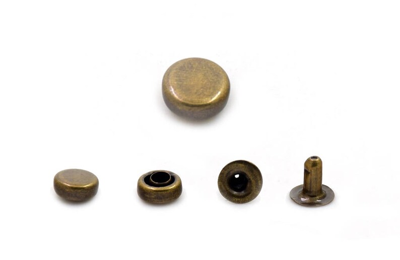 Tablet Metal Rivet Stud Remaches Decorativos Tono Latón 6 mm. Etsy España