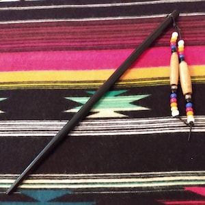Eastern Woodlands Women&#39;s Wooden Hair stick
