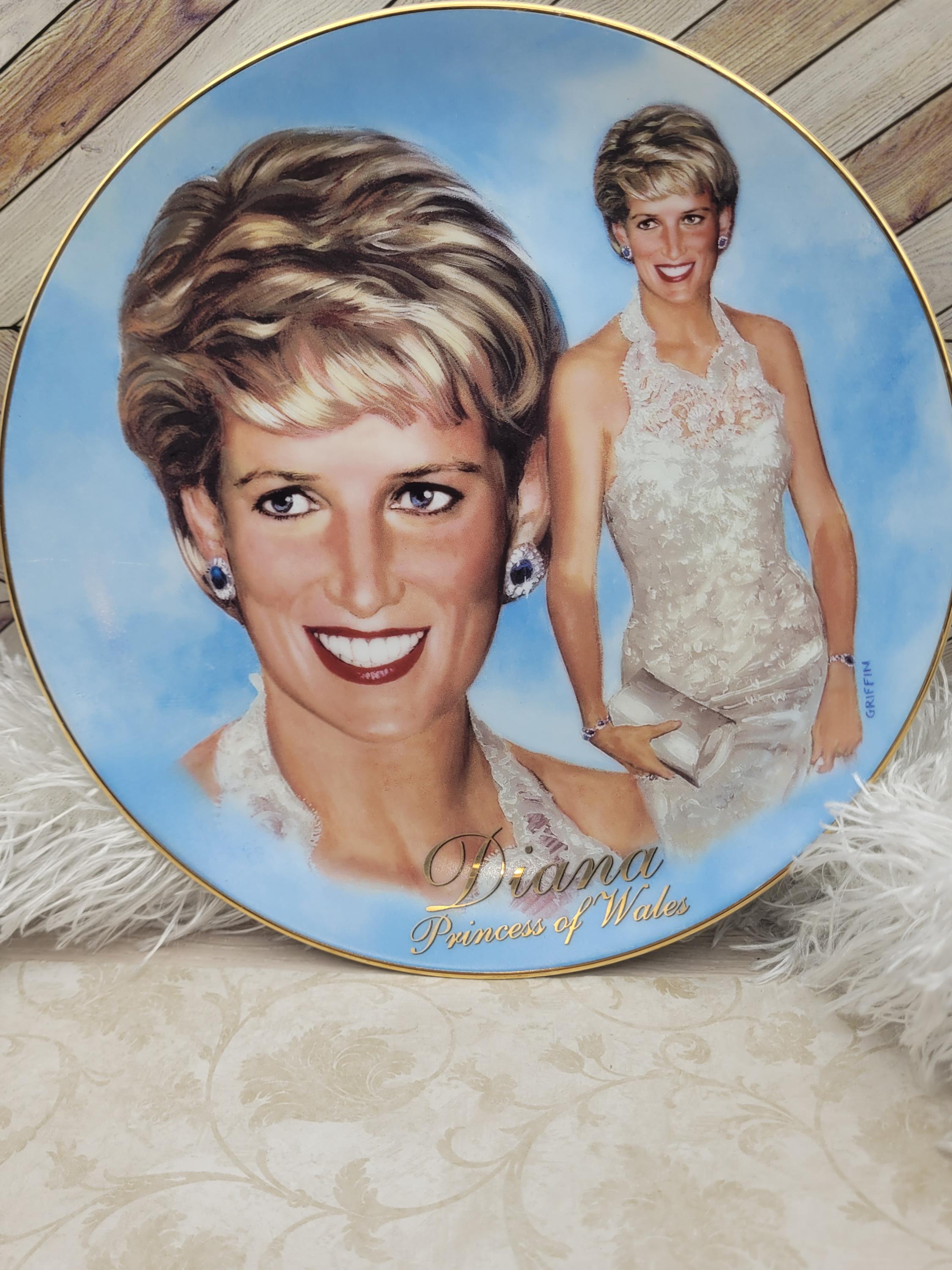 Princess Diana Collectible Plate - Etsy
