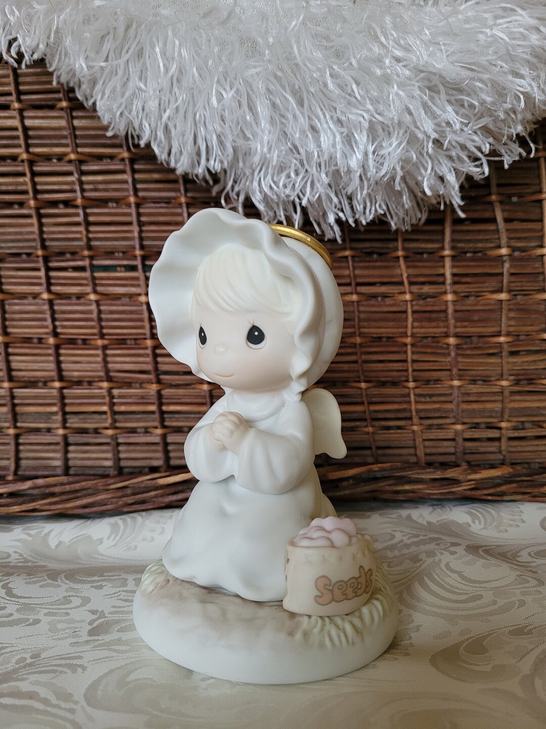 Precious Moments Figurine 'sowing Seeds of Kindness' - Etsy