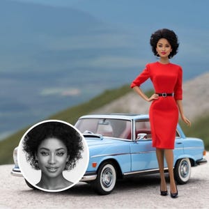 Custom Fashion Doll, Personalized Miniature Figurine, Unique Gift for Collectors