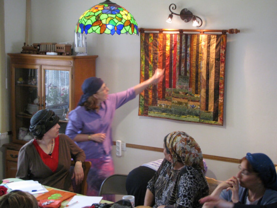 Wall Hanging Landscape Quilt Art Forest Scene Patchwork Limited Edition